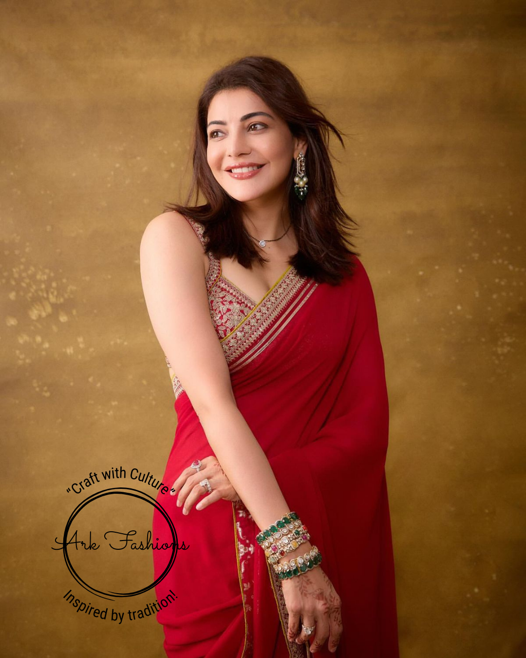 Elegant Embellished Chiffon Saree